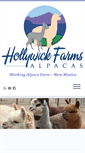 Mobile Screenshot of hollywickfarms.com